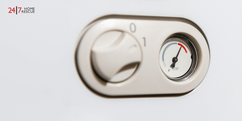 low boiler pressure