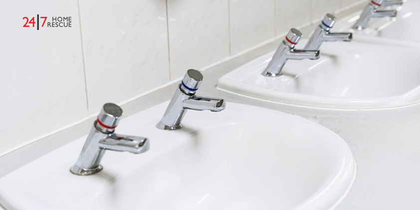 Multiple water taps not working