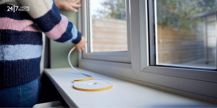 Draught-proof windows