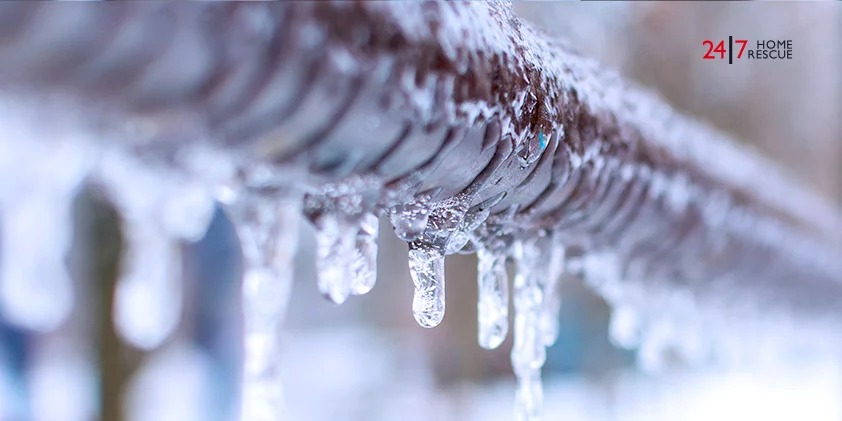 pipes have frozen