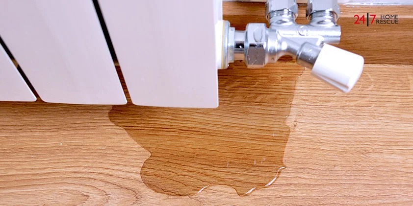 radiator is leaking water