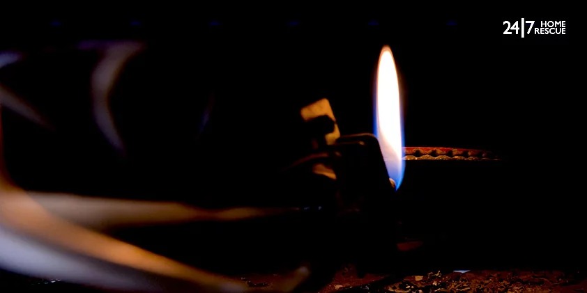Pilot light orange or yellow issue