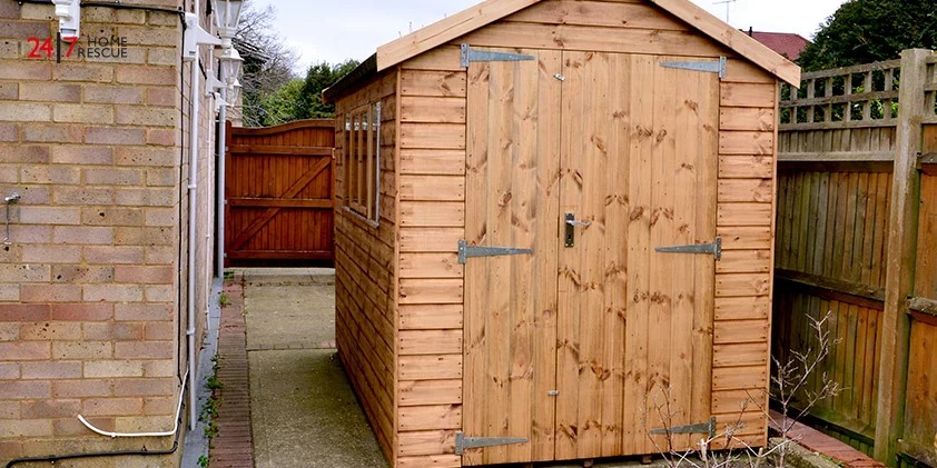 Keep your home safe, and shed