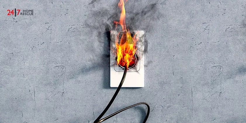 Burning smells from appliance plugs