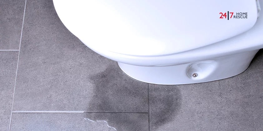 toilet is leaking