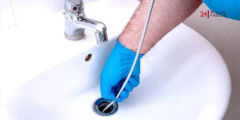 unblock a drain