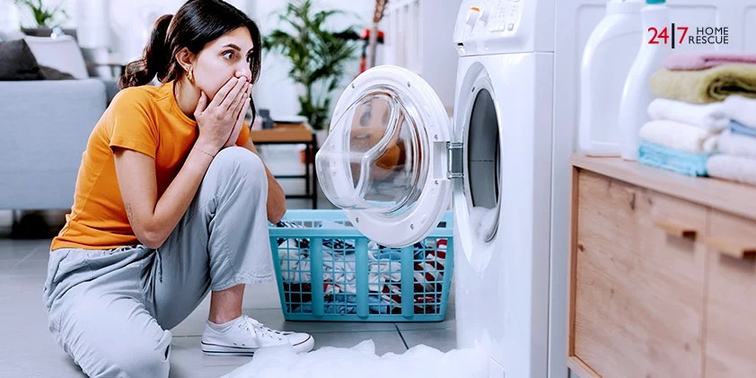 my washing machine is not rinsing