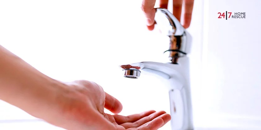 Water is not coming from tap