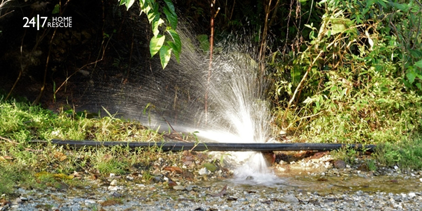 Boiler pipe burst