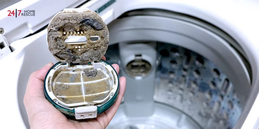 Dirty washing machine