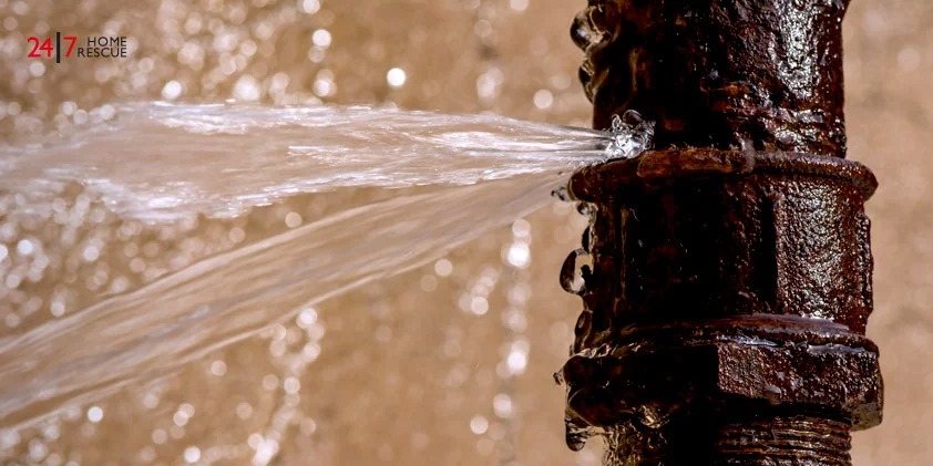 High water pressure