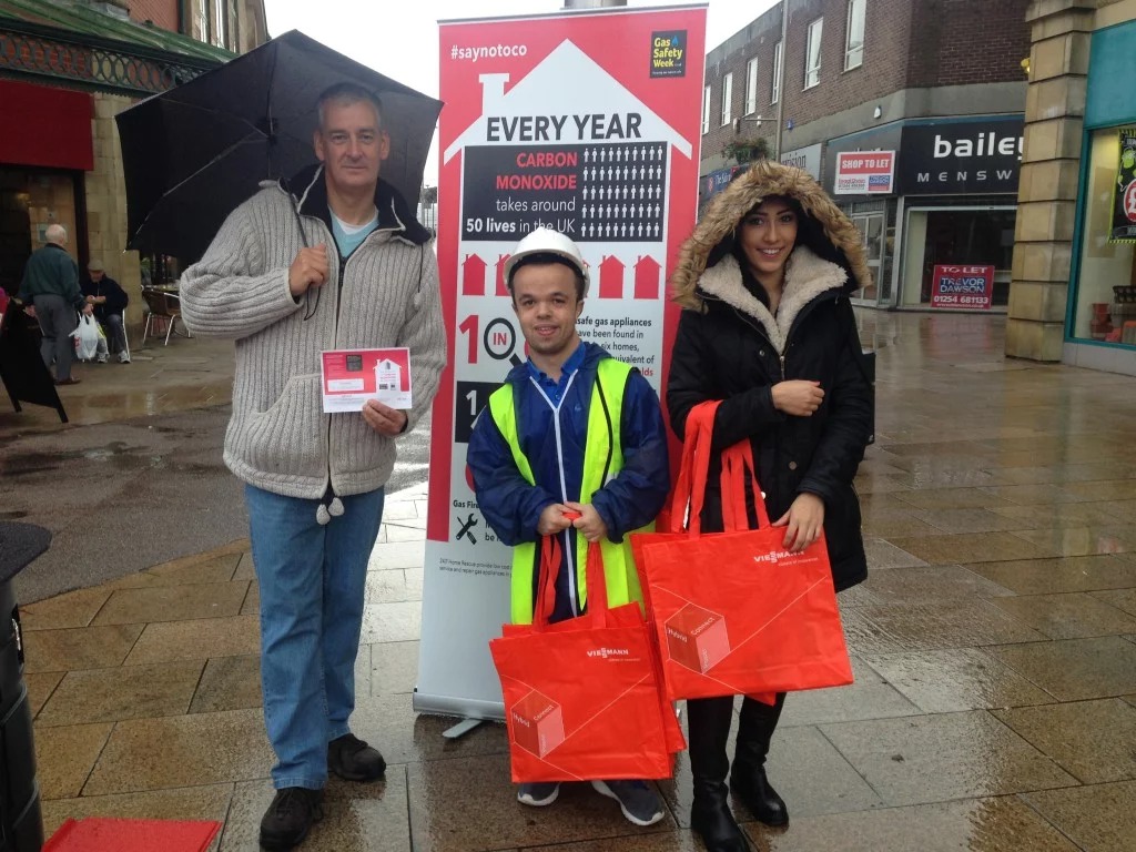 The 24|7 team with Graham Jones MP, Gas Safety