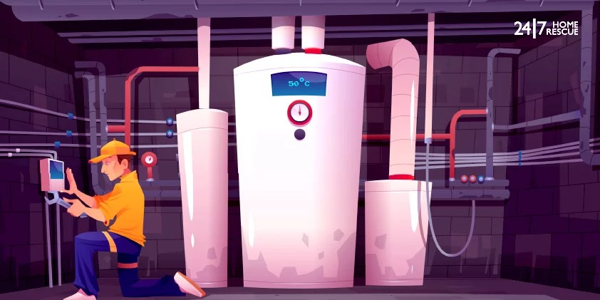 Central heating powerflush
