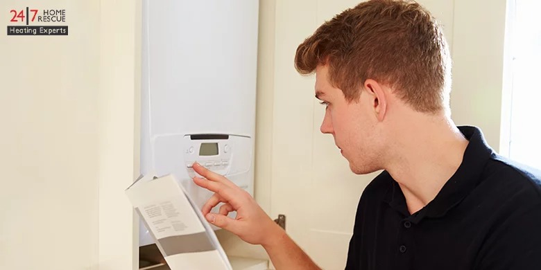 Resetting a boiler