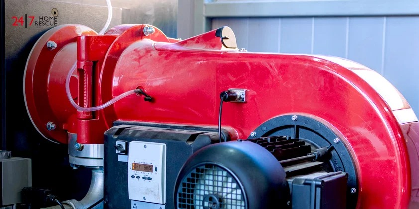 Boiler Burner maintenance