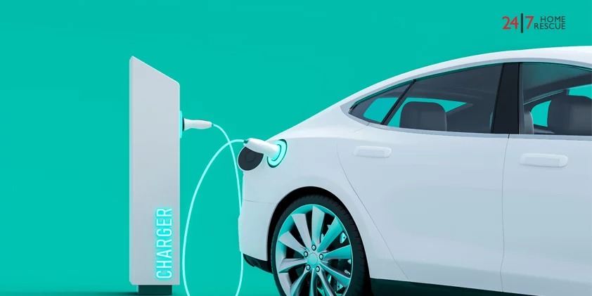 how to inplug an electric car charger