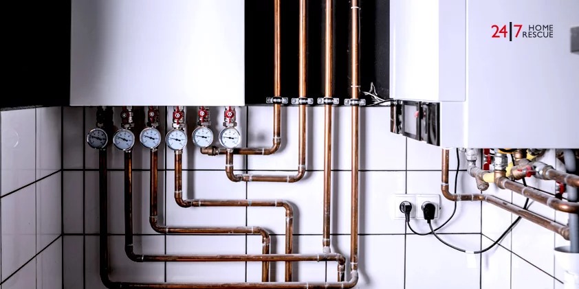 how to drain central heating system
