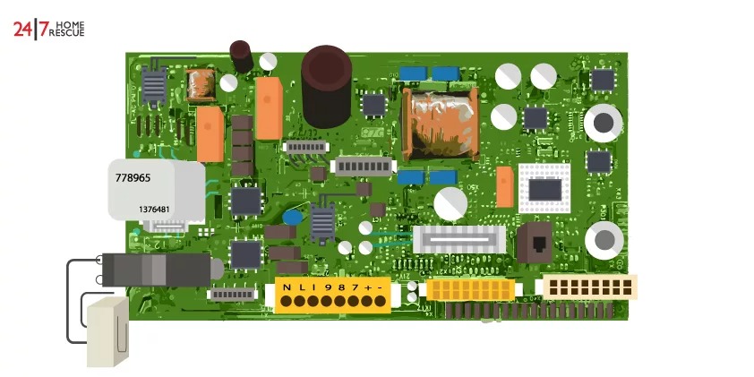 Boiler Printed Circuit Board Image
