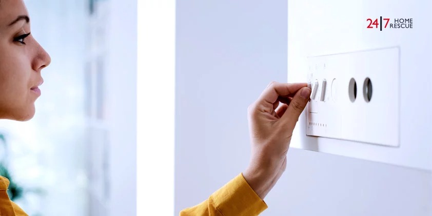 lower boiler flow temperature to save energy