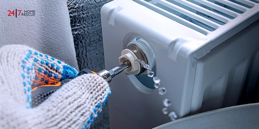 Airlock In Radiator