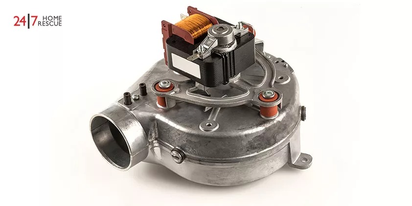 Faulty forced draught fans
