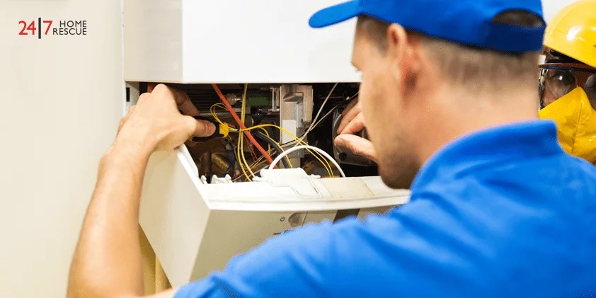 Faulty Wiring inside Boiler
