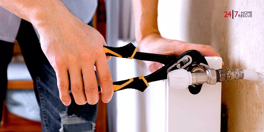 Install the new valve