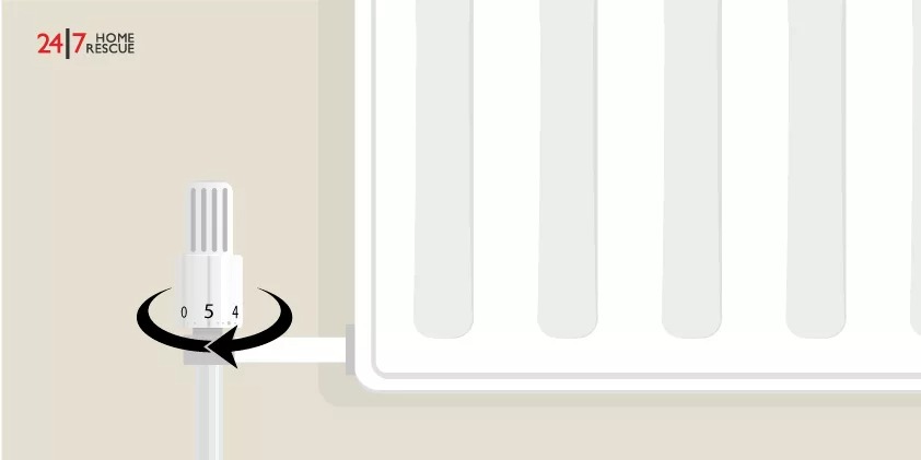 Isolating a Radiator with a Thermostatic Radiator valve