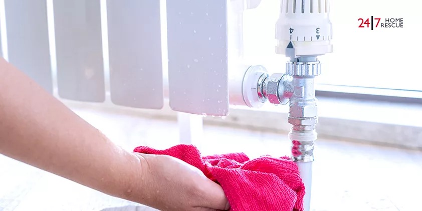 Prepare for the mess by laying down towels or cloth