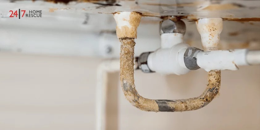 Limescale buildup