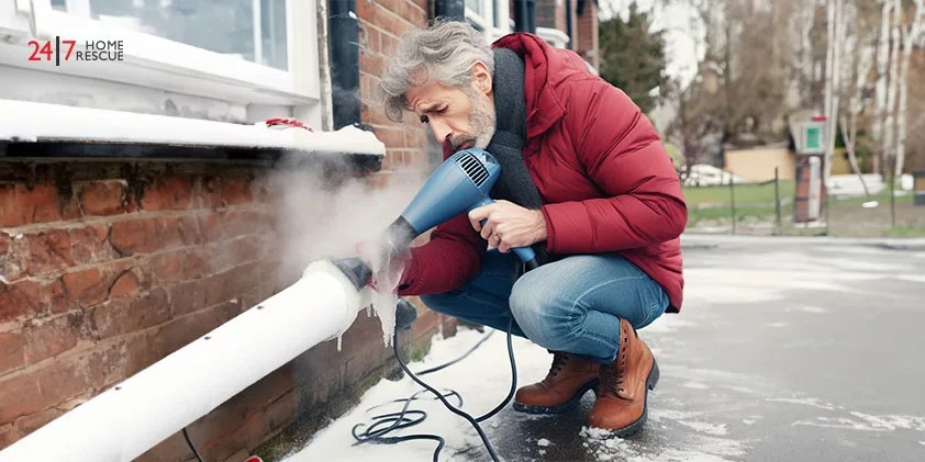 Thaw Frozen Condensate Pipe