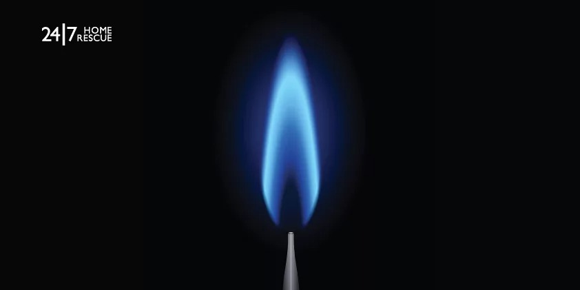 The boiler pilot light