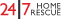 24|7 home rescue logo