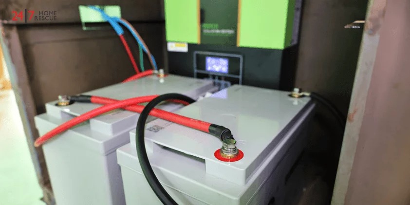 Solar panels batteries