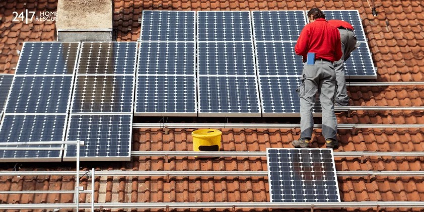 Solar panels require a lot of space