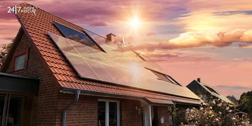 Weather reliant solar panels