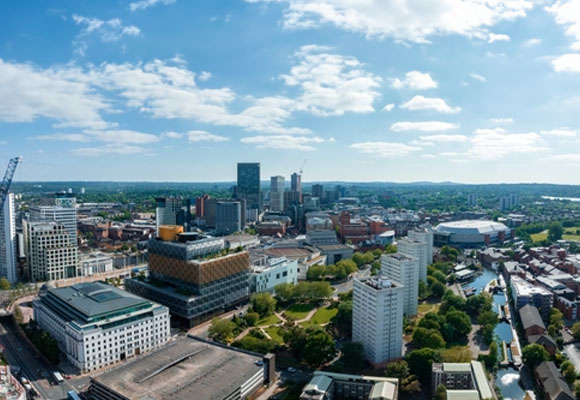Birmingham Centenary square UK