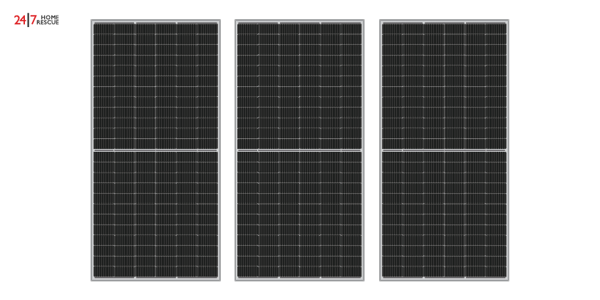 Monocrystalline silicon solar panels