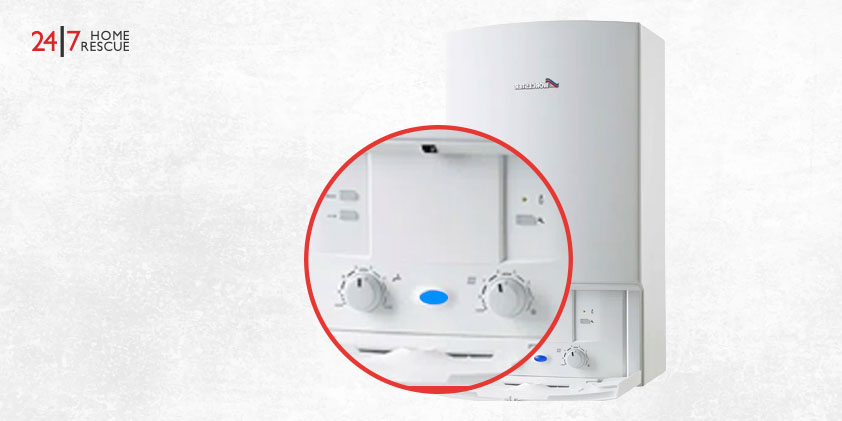 flashing blue light on worcester boiler