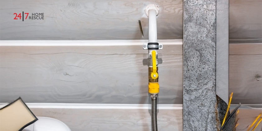 Picture showing a gas valve