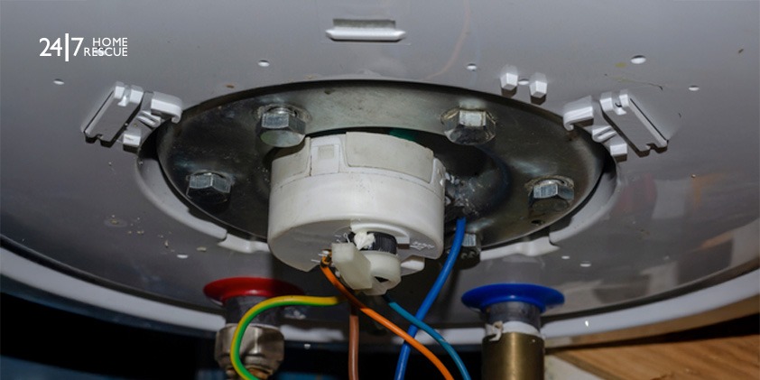 Gas boilers fault wiring